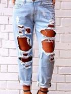 Shein Fashion Ripped Jeans