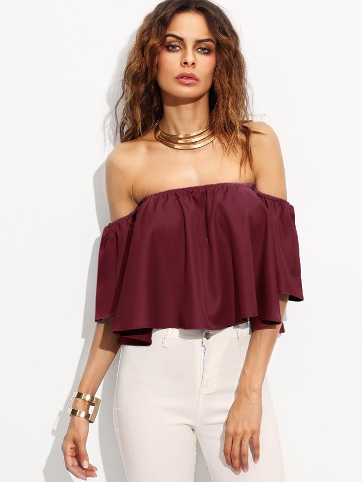 Shein Off Shoulder Top