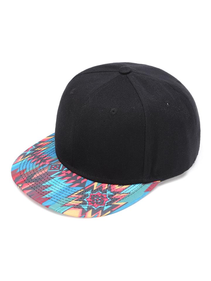 Shein Geometric Print Baseball Cap