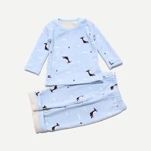 Shein Boys Cartoon Print Top With Pants