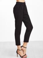Shein Cuffed Tapered Pants