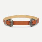 Shein Double Western Buckle Belt