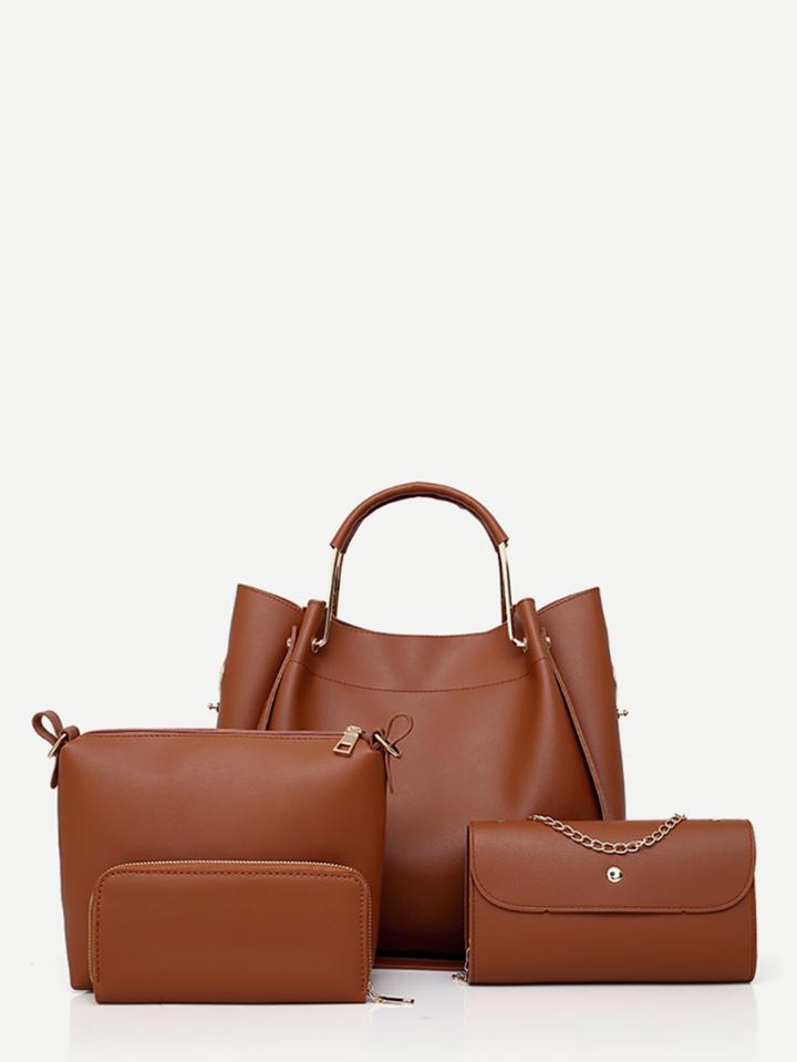 Shein Solid Crossbody Bag 4pcs