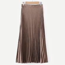 Shein Plaid Pleated Skirt