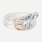 Shein Marble Pattern Belt