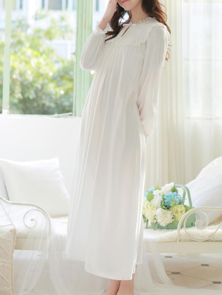 Shein Contrast Lace Frill Tim Dress