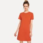 Shein Short Sleeve Solid Dress