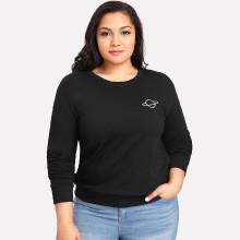 Shein Plus Galaxy Print Sweatshirt