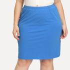 Shein Plus Solid Pencil Skirt