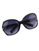 Shein Fashionable Women Black Oversized Sunglasses