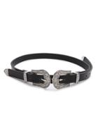 Shein Double Buckle Western Belt