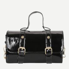 Shein Double Buckle Chain Bag