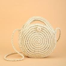 Shein Round Straw Bag