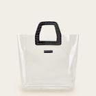 Shein Color-block Clear Tote Bag