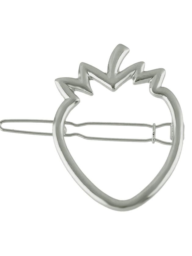 Shein Silver Pineapple Hair Clip Pin For Girls