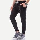 Shein Men Contrast Stitching Drawstring Pants