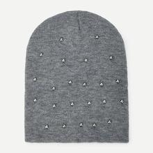 Shein Metal Decorated Beanie Hat