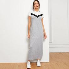 Shein Longline Polo Dress