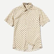 Shein Men Gingham Print Pocket Patched Shirt