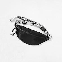 Shein Slogan Print Bum Bag