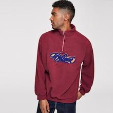 Shein Men Letter Print Teddy Jacket
