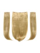 Shein Golden Blonde Clip In Straight Hair Extension 3pcs