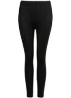 Shein Black Slim Elastic Leggings