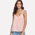 Shein V-neck Lace Strap Top