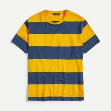 Shein Men Two Tone Wide Stripe T-shirt