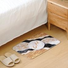 Shein Letter Print Bath Mat