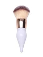 Shein Pearl White Gourd Design Powder Puff Brush