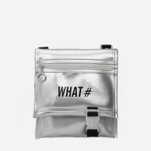 Shein Metallic Shoulder Bag