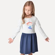 Shein Toddler Girls Cartoon Print Dress