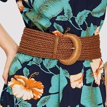 Shein Braided Wide Belt