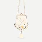 Shein Flower Embroidery Chain Pouch