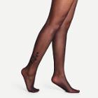 Shein Flower Side Pattern Pantyhose Stockings