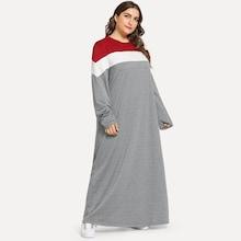 Shein Plus Cut-and-sew Tunic Dress