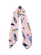 Shein Carton Figures Printed Square Scarf For Ladies