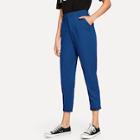 Shein Solid Tapered Pants