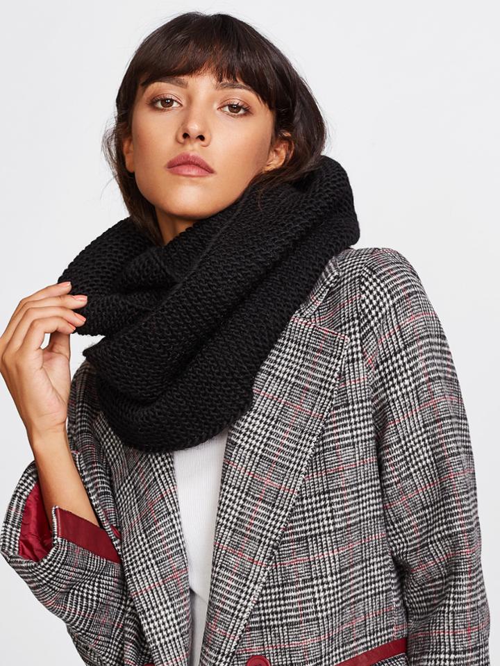 Shein Knit Infinity Scarf