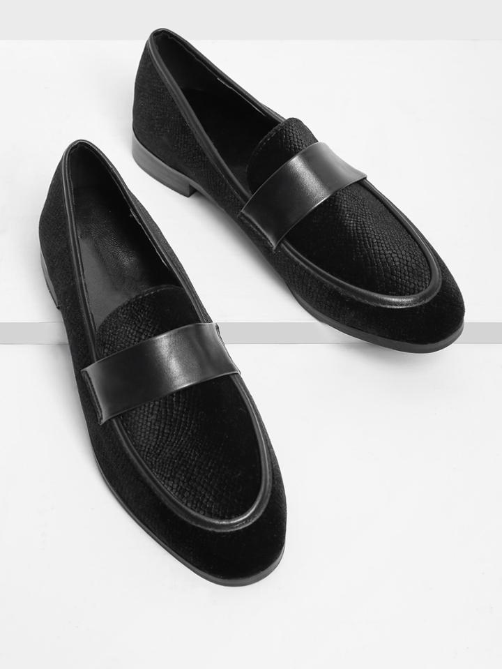 Shein Round Toe Pu Flats