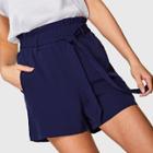 Shein Self Belted Frilled Shorts