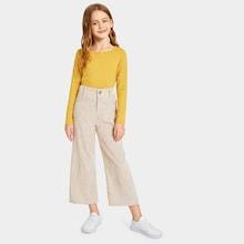 Shein Girls Striped Tee