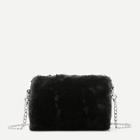Shein Fluffy Crossbody Chain Bag