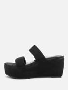 Shein Strappy Wedge Sliders