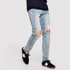 Shein Men Ripped Detail Jeans