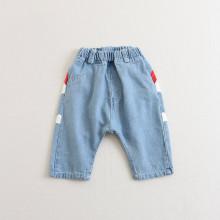 Shein Boys Printed Back Elastic Waist Jeans