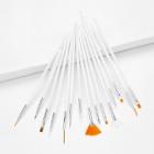 Shein Nail Art Brush Set 15pcs