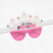 Shein Girls Crown Frame Sunglasses