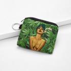 Shein Figure Print Canvas Wallet